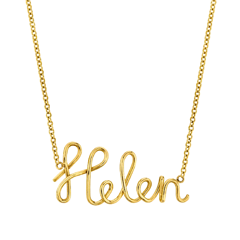 Shop Classic Women's  Necklaces & Pendants with a Modern Twist-Lulu Name Necklace