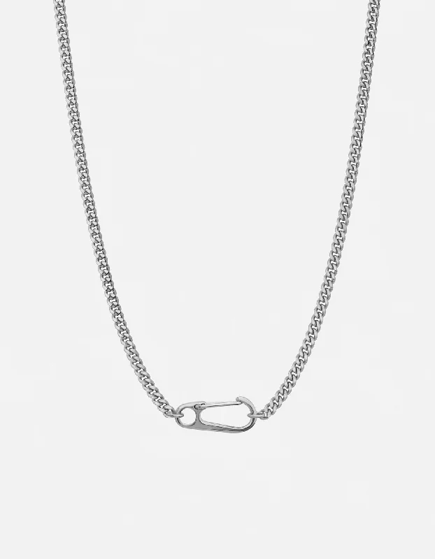 Exclusive Men's Necklaces & Pendants for the Modern Gentleman-Ira Chain Necklace, Sterling Silver Exclusive Men's Necklaces & Pendants for the Modern Gentleman-Ira Chain Necklace, Sterling Silver