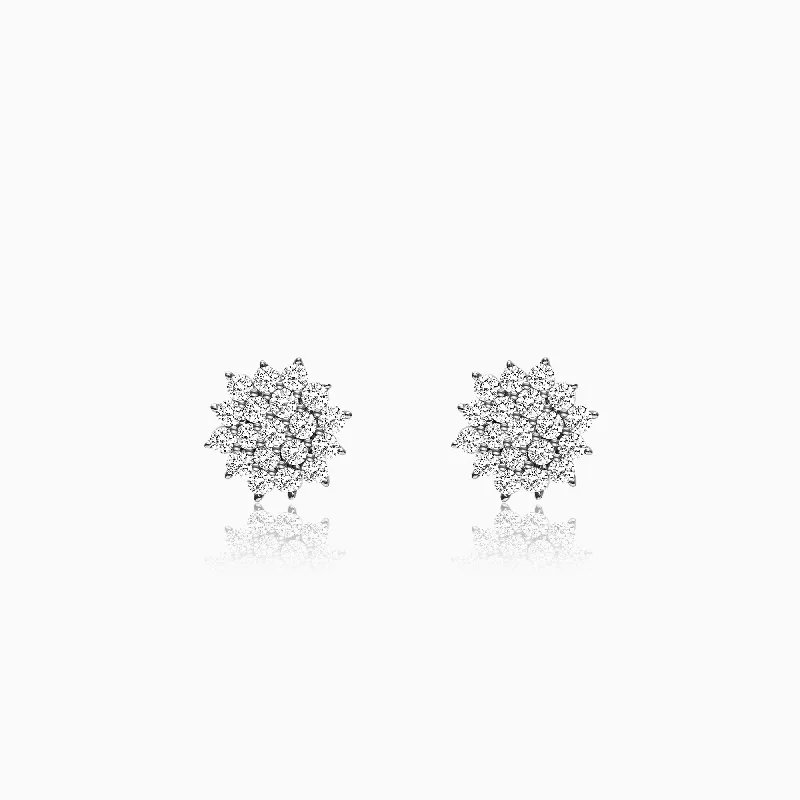 Women's Earrings – Elegant Designs for Every Personality--Anushka Sharma Silver Zircon Shining Star Studs Women's Earrings – Elegant Designs for Every Personality--Anushka Sharma Silver Zircon Shining Star Studs