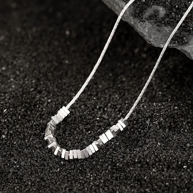 Shop Classic Women's Necklaces & Pendants with a Modern Twist-Buddha Stones 925 Sterling Silver Triangular Pattern Balance Necklace Pendant Shop Classic Women's Necklaces & Pendants with a Modern Twist-Buddha Stones 925 Sterling Silver Triangular Pattern Balance Necklace Pendant