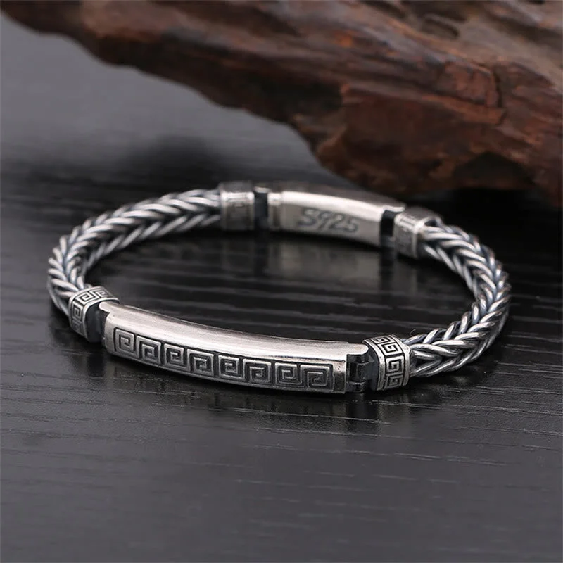 Bangles with Custom Messages for Women-Buddha Stones Swastika Pattern Engraved Luck Bracelet Bangles with Custom Messages for Women-Buddha Stones Swastika Pattern Engraved Luck Bracelet