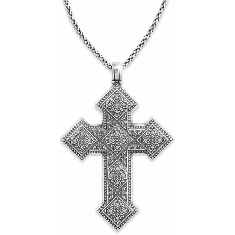 Shop Classic Women's Necklaces & Pendants with a Modern Twist-Mumtaz Cross Convertible Long Necklace Shop Classic Women's Necklaces & Pendants with a Modern Twist-Mumtaz Cross Convertible Long Necklace