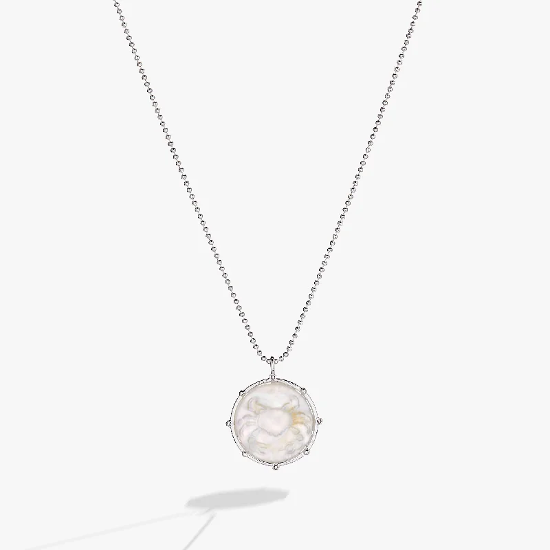 Shop Classic Women's Necklaces & Pendants with a Modern Twist-Cancer Zodiac Double-Sided Charm Necklace Shop Classic Women's Necklaces & Pendants with a Modern Twist-Cancer Zodiac Double-Sided Charm Necklace
