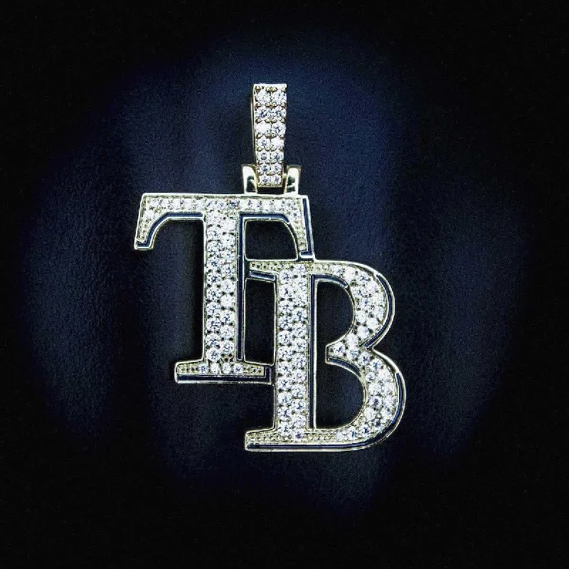 Exclusive Men's Necklaces & Pendants for the Modern Gentleman-Tampa Bay Rays Official MLB Logo Pendant Exclusive Men's Necklaces & Pendants for the Modern Gentleman-Tampa Bay Rays Official MLB Logo Pendant