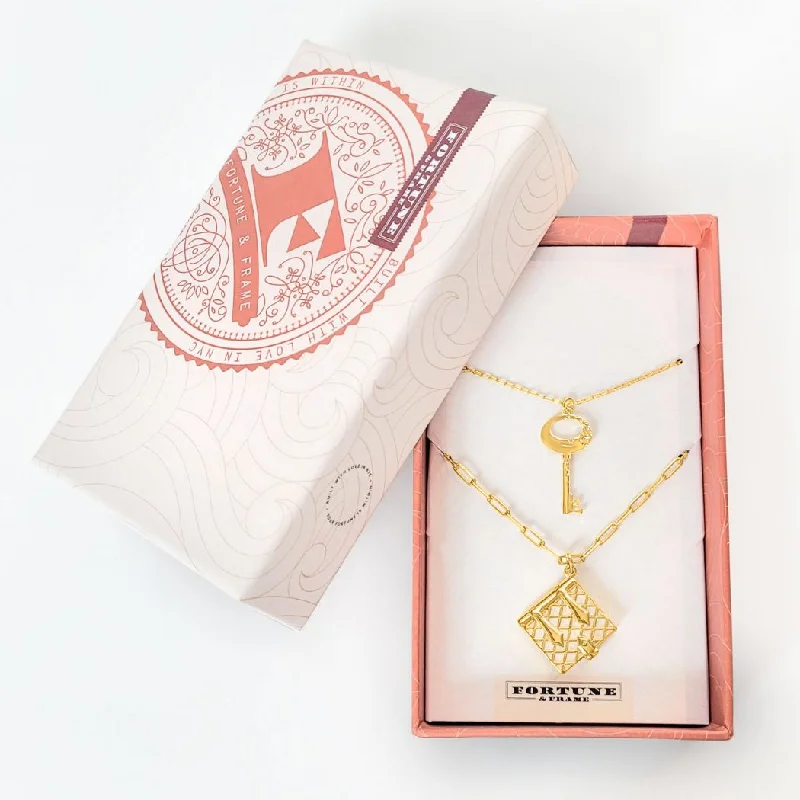 Shop Classic Women's Necklaces & Pendants with a Modern Twist-Secret Diary Book Locket and Key Pendant Gift Set (Pearl) - Gold Shop Classic Women's Necklaces & Pendants with a Modern Twist-Secret Diary Book Locket and Key Pendant Gift Set (Pearl) - Gold