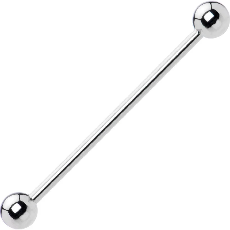 Women's Earrings – Elegant Designs for Every Personality--14 Gauge 1 1/4 316L Stainless Steel Straight Industrial Barbell Women's Earrings – Elegant Designs for Every Personality--14 Gauge 1 1/4 316L Stainless Steel Straight Industrial Barbell