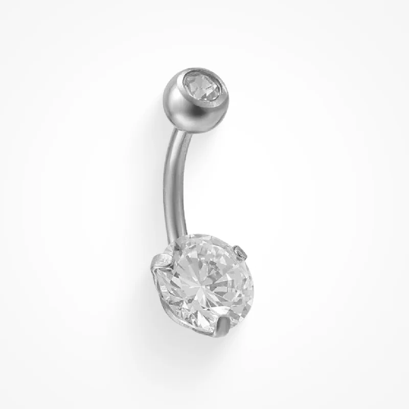 Stylish Belly Rings with Elegant Detailing -Icy Belly Ring