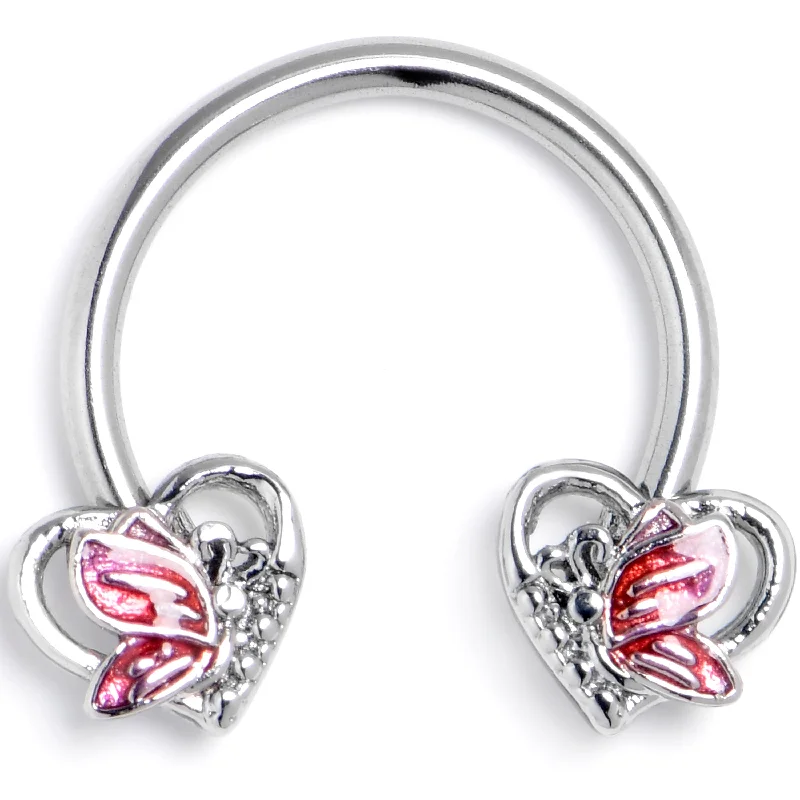Women's Earrings – Elegant Designs for Every Personality--16 Gauge 3/8 Butterfly Love Heart Horseshoe Circular Barbell Women's Earrings – Elegant Designs for Every Personality--16 Gauge 3/8 Butterfly Love Heart Horseshoe Circular Barbell