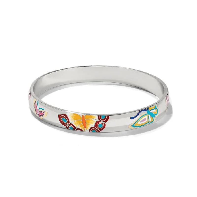Women's Bangles with Adjustable Size-Kyoto In Bloom Butterfly Bangle