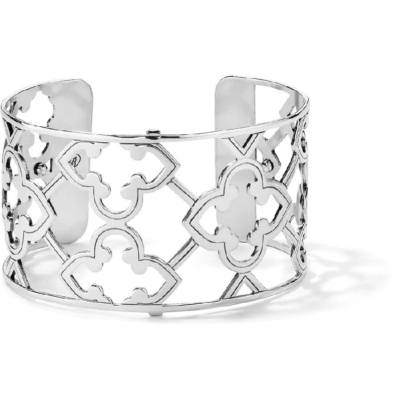 Women's Beaded Bangle Bracelets-Christo Toledo Wide Cuff Bracelet