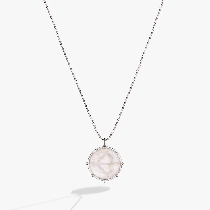 Shop Classic Women's Necklaces & Pendants with a Modern Twist-Sagittarius Zodiac Double-Sided Charm Necklace Shop Classic Women's Necklaces & Pendants with a Modern Twist-Sagittarius Zodiac Double-Sided Charm Necklace