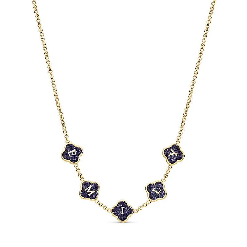 Shop Classic Women's Necklaces & Pendants with a Modern Twist-Spotlight Estrella Clover Necklace (Gold) Shop Classic Women's Necklaces & Pendants with a Modern Twist-Spotlight Estrella Clover Necklace (Gold)