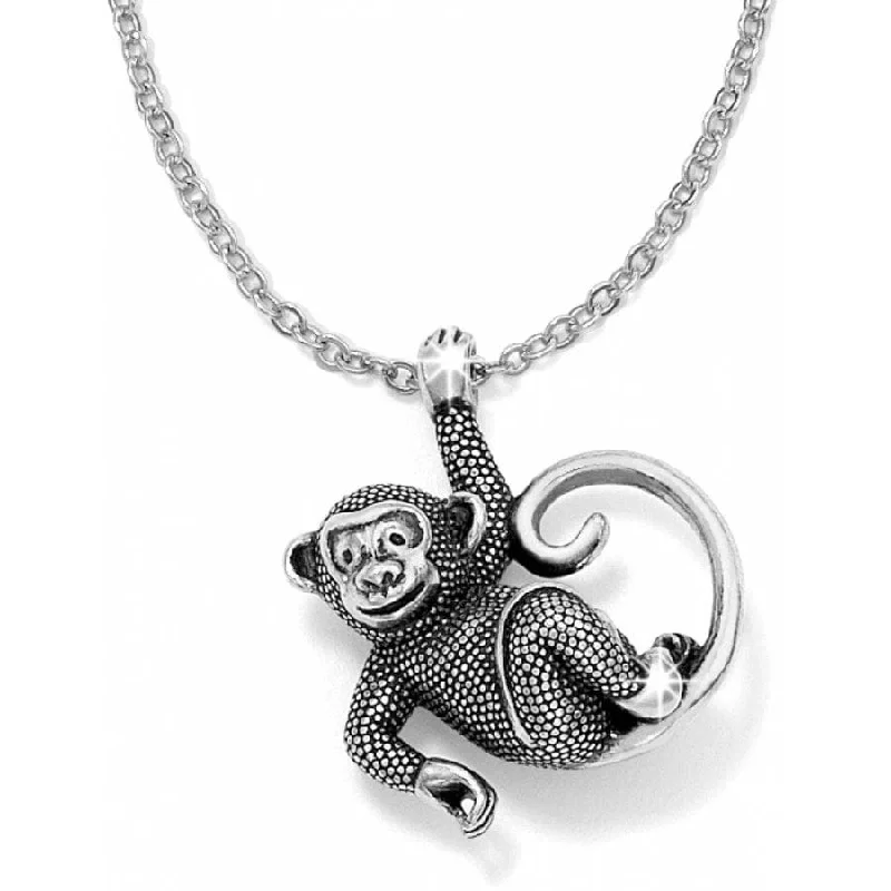 Shop Classic Women's  Necklaces & Pendants with a Modern Twist-Monkeying Around Necklace