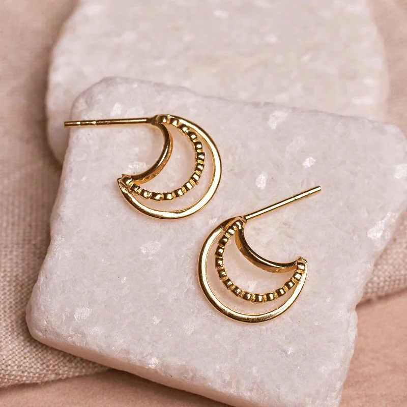 Women's Earrings – Elegant Designs for Every Personality--Triple Hoop Earrings