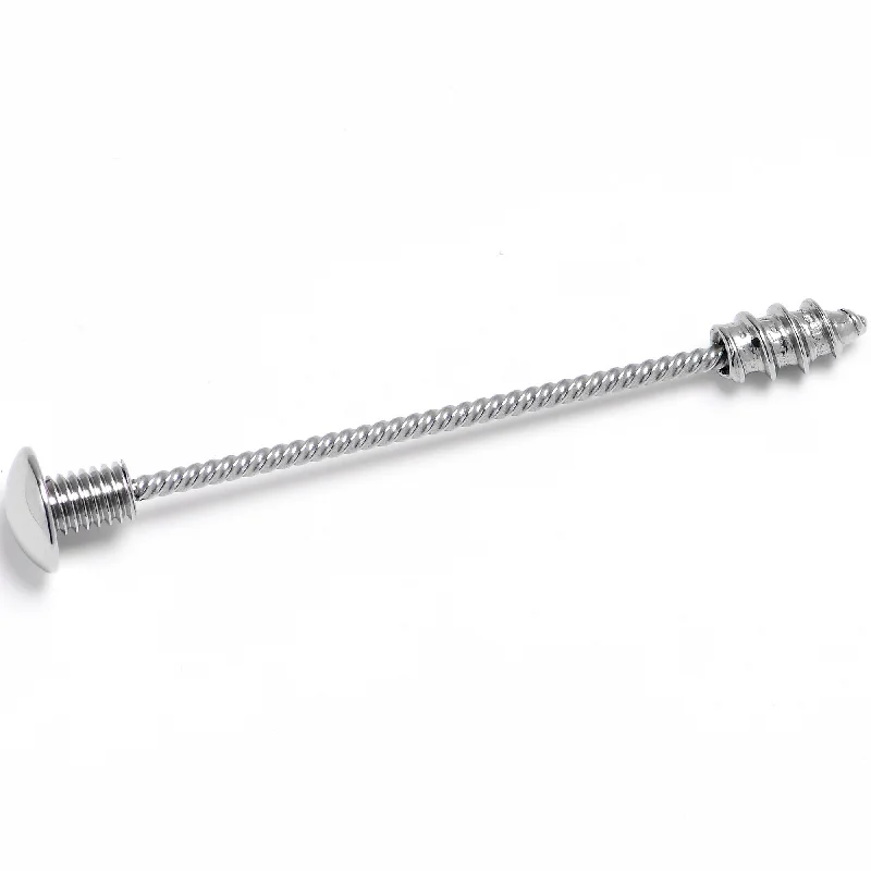 Women's Earrings – Elegant Designs for Every Personality--14 Gauge Optical Illusion Screw Industrial Barbell 38mm
