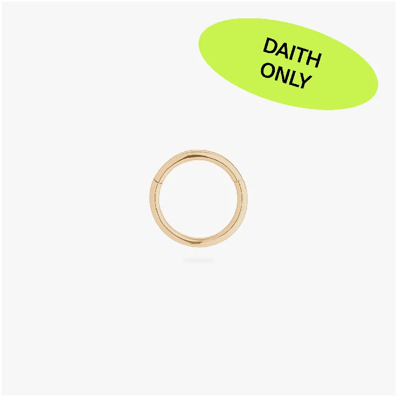 Women's Earrings – Elegant Designs for Every Personality--16G 14K Clicker (8mm)