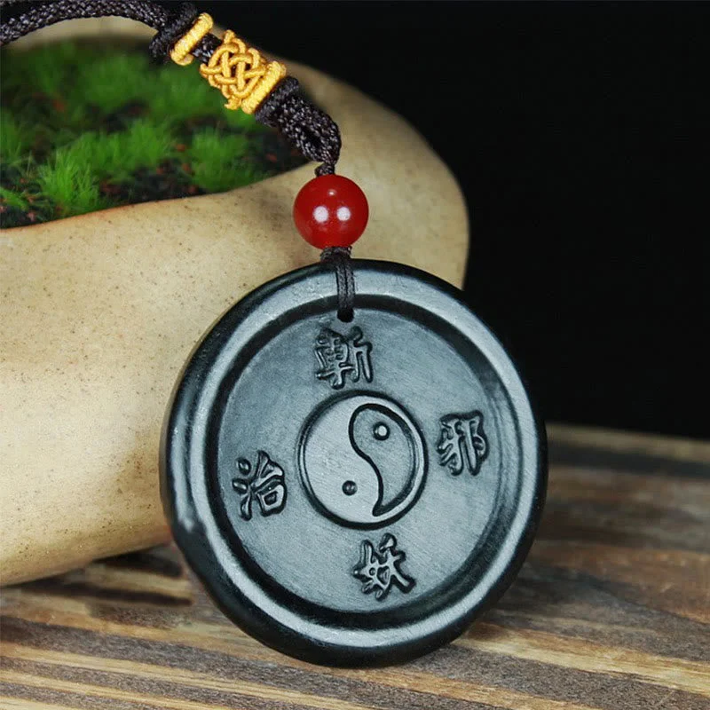 Shop Classic Women's Necklaces & Pendants with a Modern Twist-Buddha Stones Natural Hetian Cyan Jade Yin Yang Luck Harmony Necklace Pendant Shop Classic Women's Necklaces & Pendants with a Modern Twist-Buddha Stones Natural Hetian Cyan Jade Yin Yang Luck Harmony Necklace Pendant