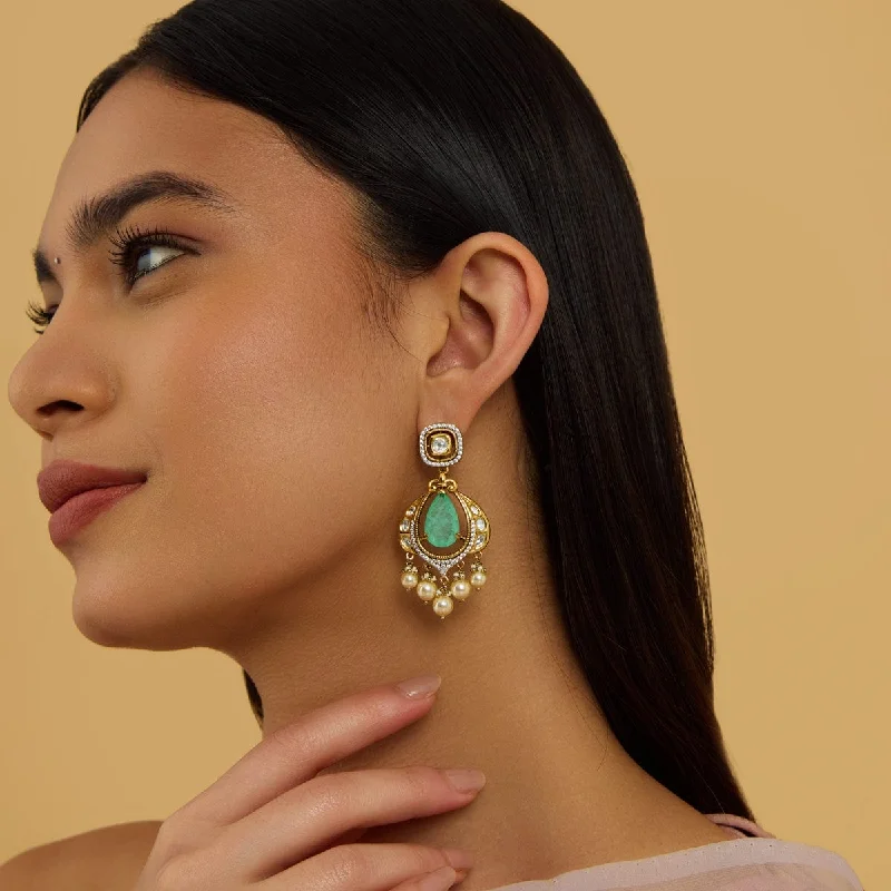 Women's Earrings – Elegant Designs for Every Personality--Kundan Earring 178299