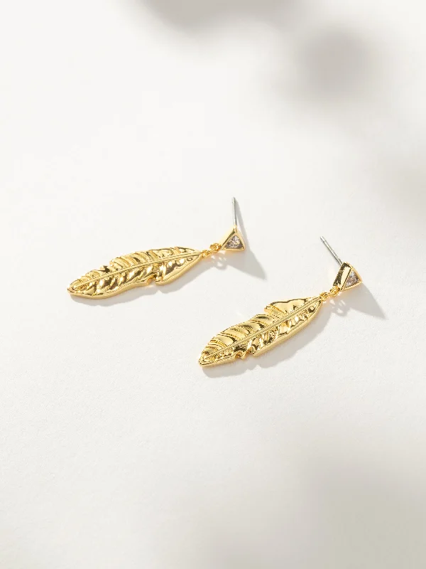 Women's Earrings – Elegant Designs for Every Personality--Feather Earrings