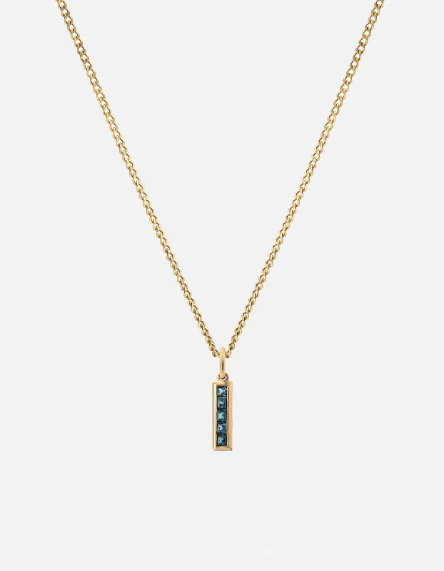 Exclusive Men's Necklaces & Pendants for the Modern Gentleman-Slim Totem Topaz Necklace, Gold Vermeil Exclusive Men's Necklaces & Pendants for the Modern Gentleman-Slim Totem Topaz Necklace, Gold Vermeil