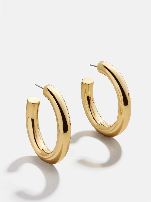 Women's Earrings – Elegant Designs for Every Personality--Dalilah Hoops - Medium