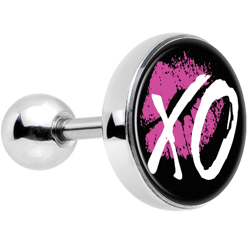 Women's Earrings – Elegant Designs for Every Personality--16 Gauge 1/4 Pink Lips XO Kiss Tragus Cartilage Earring Women's Earrings – Elegant Designs for Every Personality--16 Gauge 1/4 Pink Lips XO Kiss Tragus Cartilage Earring