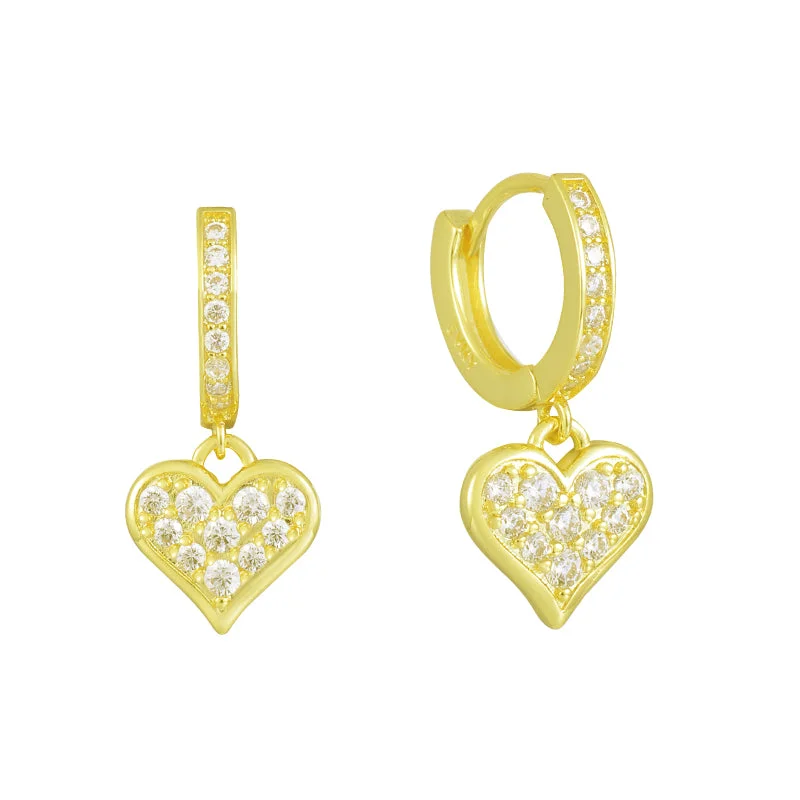 Women's Earrings – Elegant Designs for Every Personality--From the Heart Earrings