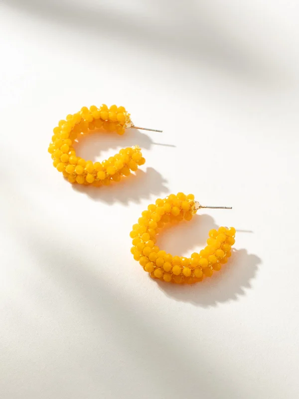 Women's Earrings – Elegant Designs for Every Personality--Beaded Hoops