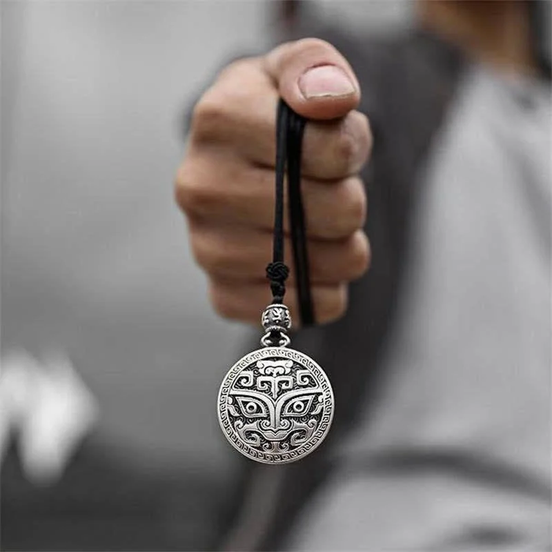 Shop Classic Women's Necklaces & Pendants with a Modern Twist-Buddha Stones Lucky FengShui Mythological Creature Taotie Wealth Necklace Pendant Shop Classic Women's Necklaces & Pendants with a Modern Twist-Buddha Stones Lucky FengShui Mythological Creature Taotie Wealth Necklace Pendant
