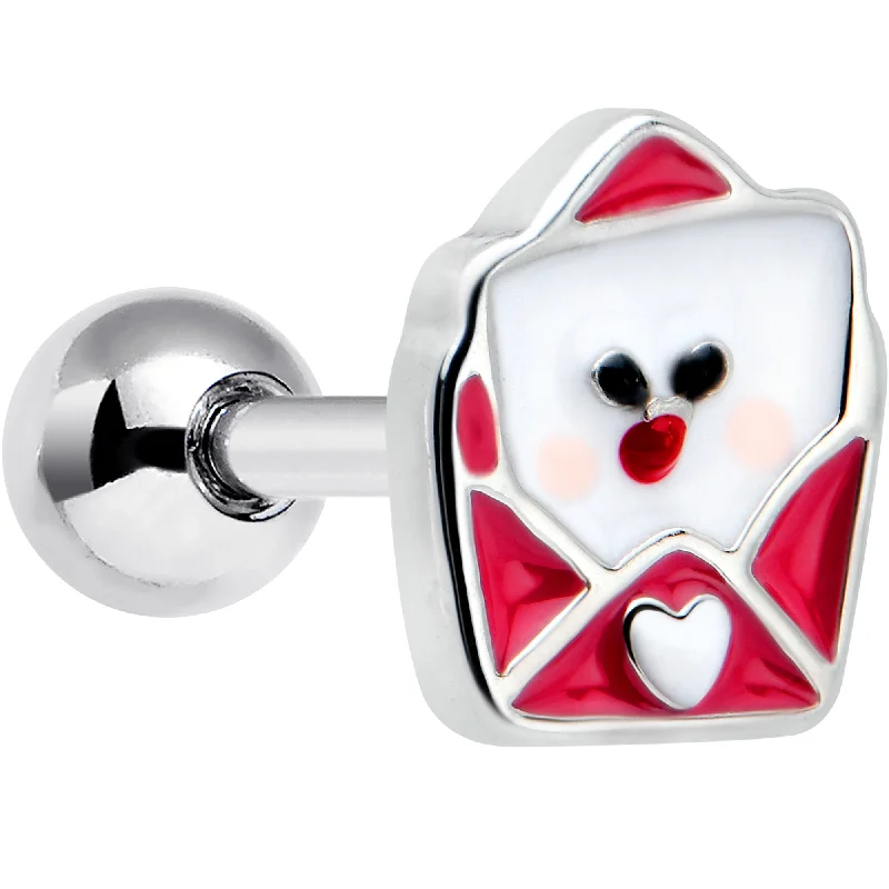 Women's Earrings – Elegant Designs for Every Personality--16 Gauge 1/4 Sweet Love Letter Valentine Cartilage Tragus Earring Women's Earrings – Elegant Designs for Every Personality--16 Gauge 1/4 Sweet Love Letter Valentine Cartilage Tragus Earring