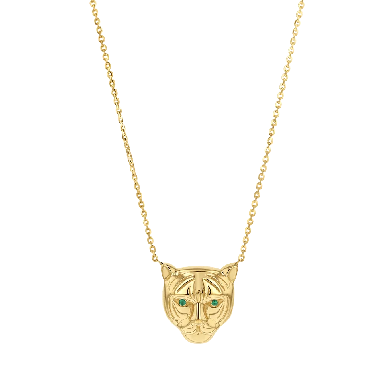 Shop Classic Women's  Necklaces & Pendants with a Modern Twist-Tiger Necklace