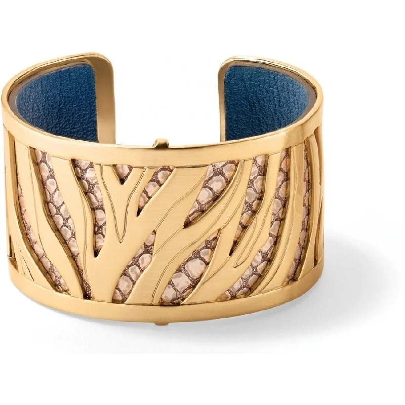 Classy Bangles for Women-Christo Johannesburg Wide Cuff Bracelet Set