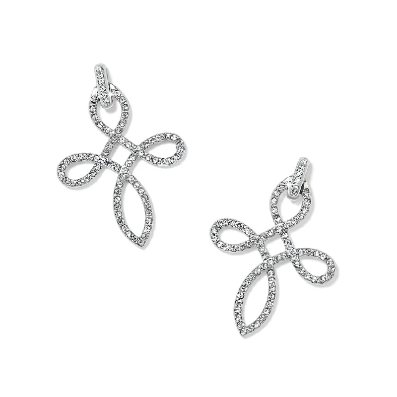 Women's Earrings – Elegant Designs for Every Personality--Illumina Ribbon Post Drop Earrings