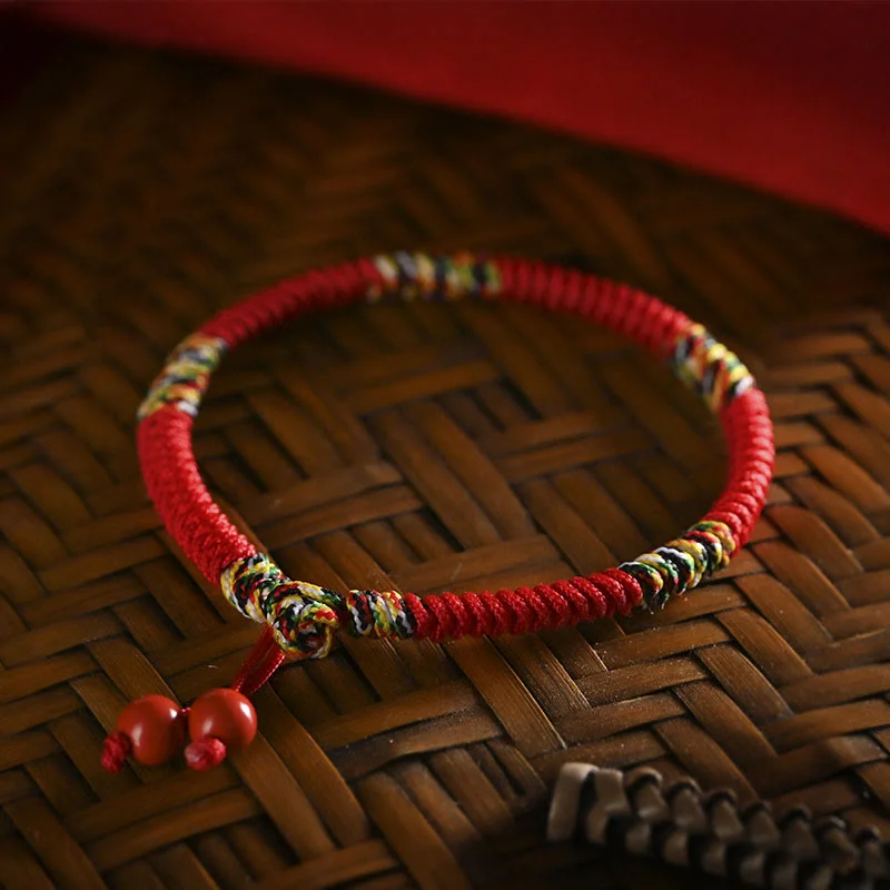 Personalized Leather Wrap Bracelets for Men-Buddha Stones Five Colors King Kong Knot String Protection Luck Bracelet Personalized Leather Wrap Bracelets for Men-Buddha Stones Five Colors King Kong Knot String Protection Luck Bracelet