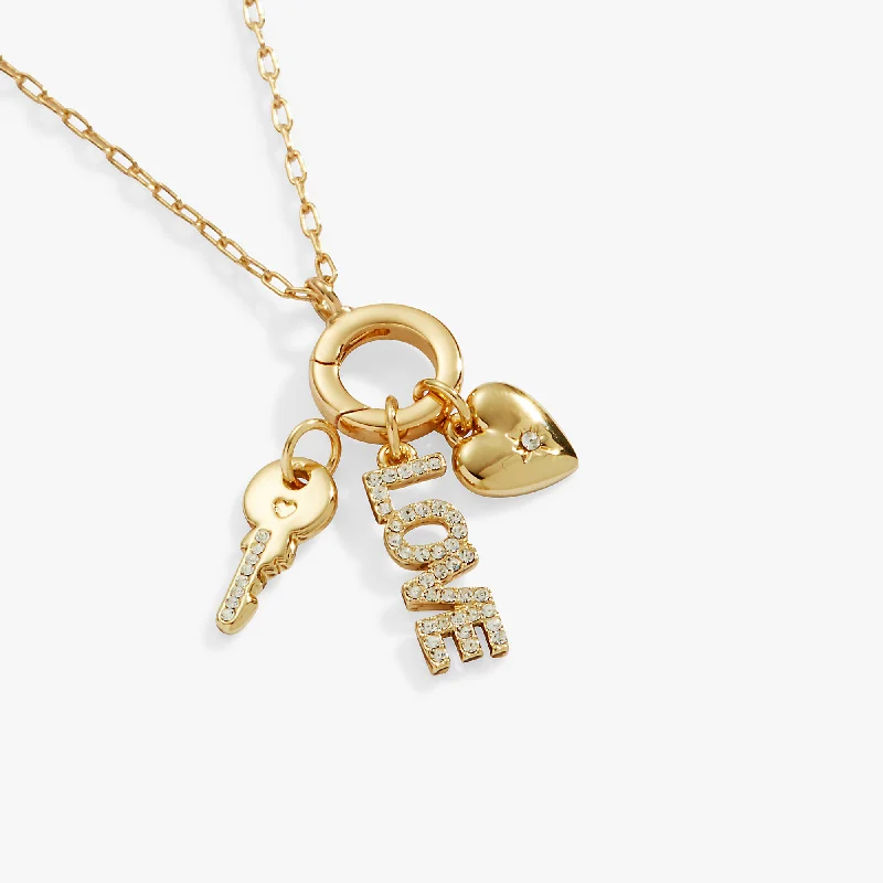 Shop Classic Women's Necklaces & Pendants with a Modern Twist-Love Mix + Match Charm Necklace Shop Classic Women's Necklaces & Pendants with a Modern Twist-Love Mix + Match Charm Necklace