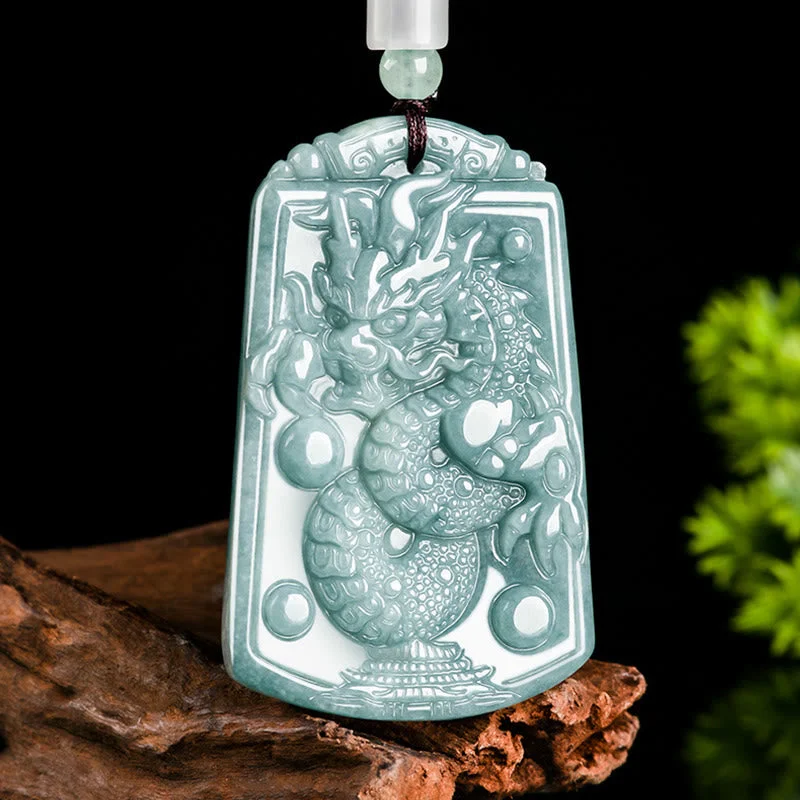 Shop Classic Women's Necklaces & Pendants with a Modern Twist-Buddha Stones Year Of The Dragon Chinese Zodiac Dragon Travels The World Jade Strength Necklace Pendant Shop Classic Women's Necklaces & Pendants with a Modern Twist-Buddha Stones Year Of The Dragon Chinese Zodiac Dragon Travels The World Jade Strength Necklace Pendant