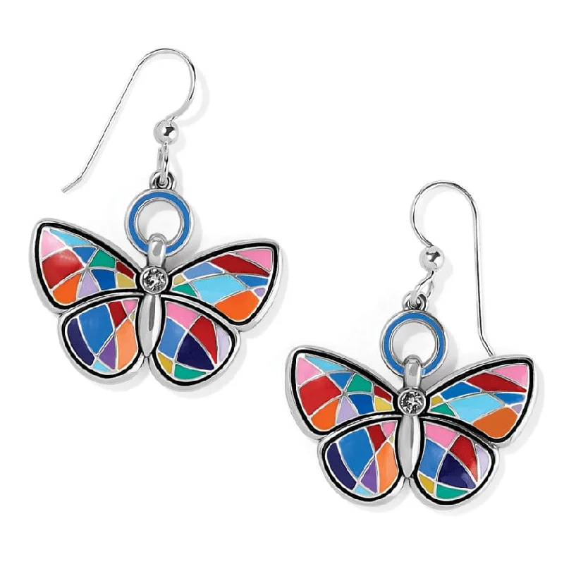 Women's Earrings – Elegant Designs for Every Personality--Colormix Butterfly French Wire Earrings Women's Earrings – Elegant Designs for Every Personality--Colormix Butterfly French Wire Earrings