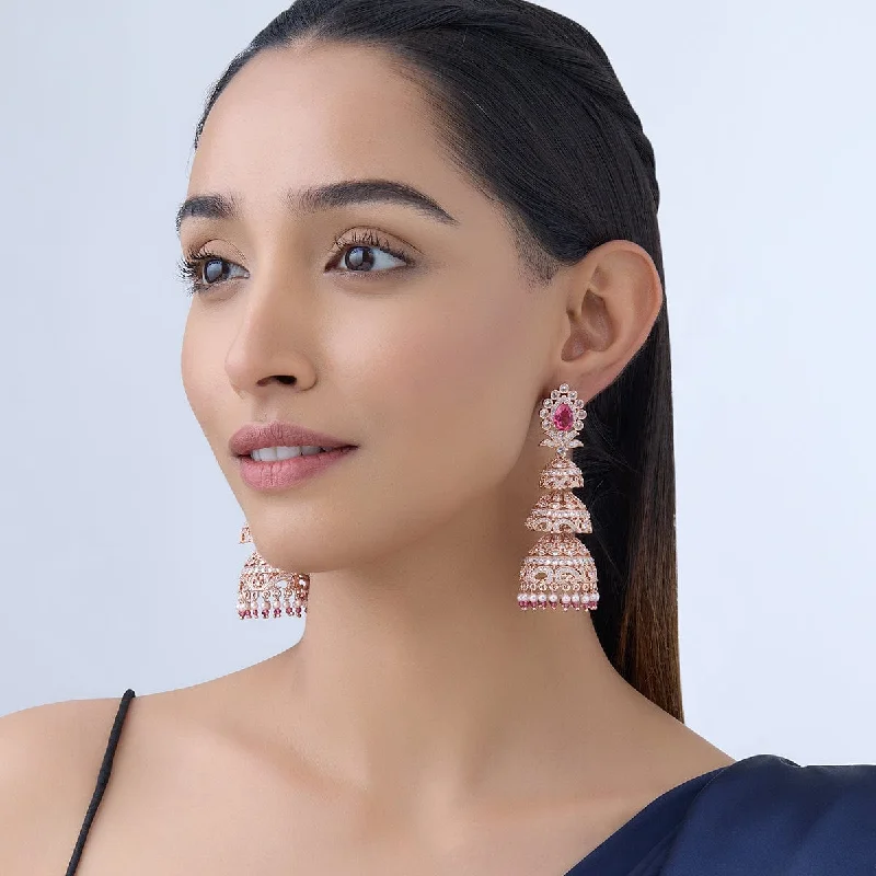 Women's Earrings – Elegant Designs for Every Personality--Zircon Earring 163920
