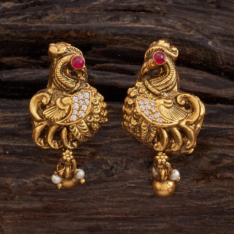 Women's Earrings – Elegant Designs for Every Personality--Silver Temple Earring 161876 Women's Earrings – Elegant Designs for Every Personality--Silver Temple Earring 161876