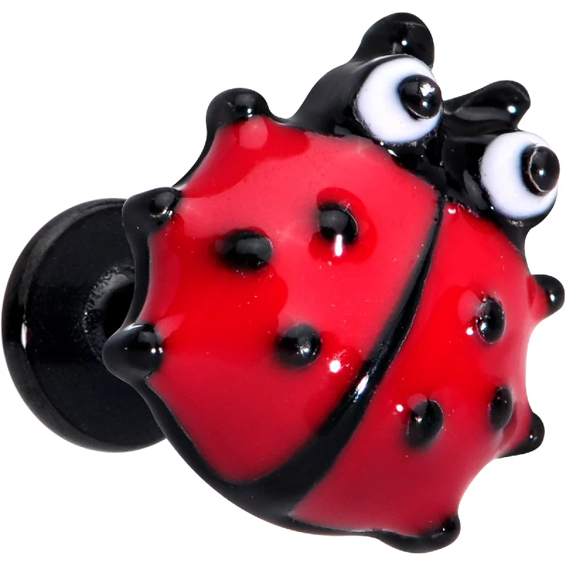 Comfortable and Stunning Lip Rings16 Gauge 1/4 Black Insect Ladybug Labret Monroe Tragus Comfortable and Stunning Lip Rings16 Gauge 1/4 Black Insect Ladybug Labret Monroe Tragus