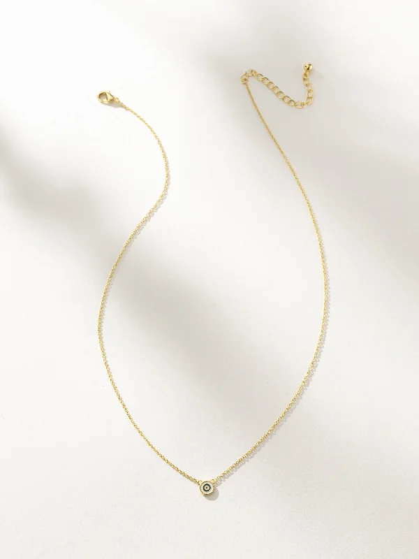 Shop Classic Women's  Necklaces & Pendants with a Modern Twist-Simple Evil Eye Necklace