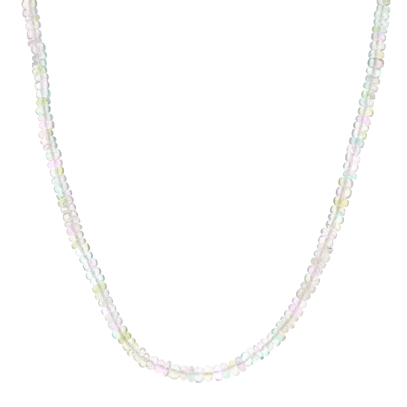 Shop Classic Women's Necklaces & Pendants with a Modern Twist-Tapered Opal Bead Necklace Shop Classic Women's Necklaces & Pendants with a Modern Twist-Tapered Opal Bead Necklace
