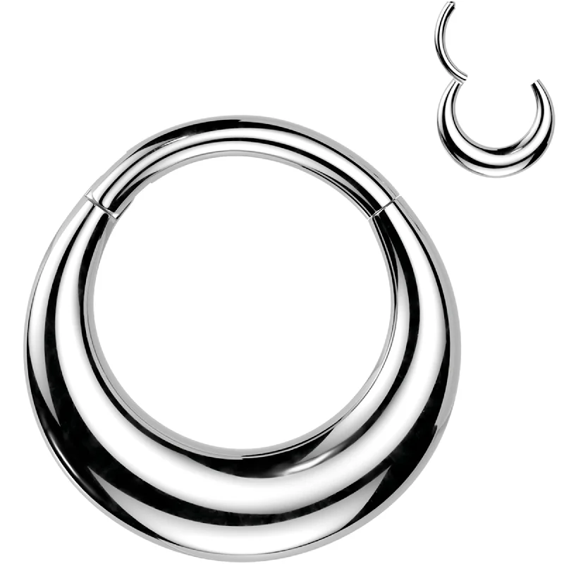 Unique Lip Rings with Stunning Design16 Gauge 5/16 Simplicity Thick Precision Hinged Segment Ring