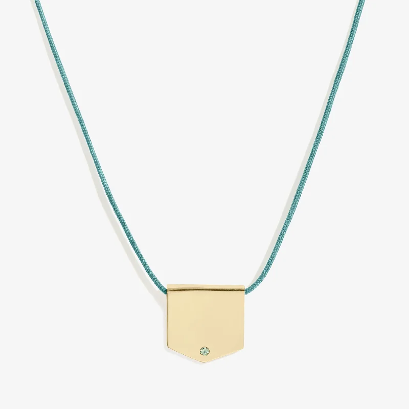 Shop Classic Women's Necklaces & Pendants with a Modern Twist-Shield Cord Necklace, Poseidon Shop Classic Women's Necklaces & Pendants with a Modern Twist-Shield Cord Necklace, Poseidon
