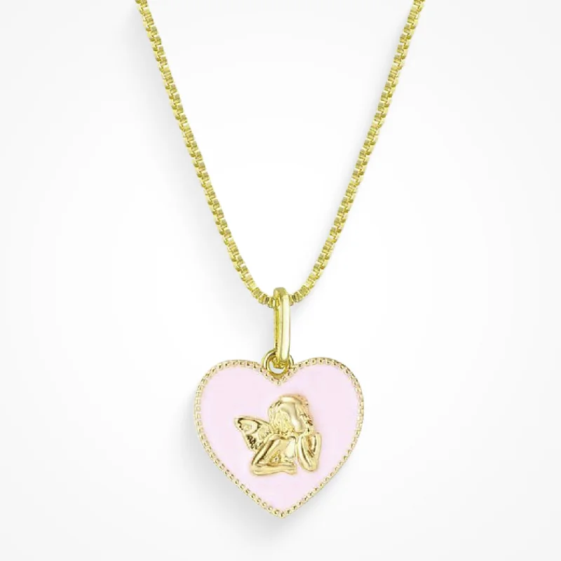 Shop Classic Women's Necklaces & Pendants with a Modern Twist-Pondering Angel Necklace Shop Classic Women's Necklaces & Pendants with a Modern Twist-Pondering Angel Necklace