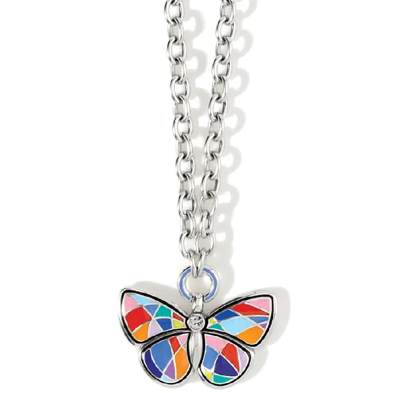 Shop Classic Women's Necklaces & Pendants with a Modern Twist-Colormix Butterfly Ring Necklace Shop Classic Women's Necklaces & Pendants with a Modern Twist-Colormix Butterfly Ring Necklace