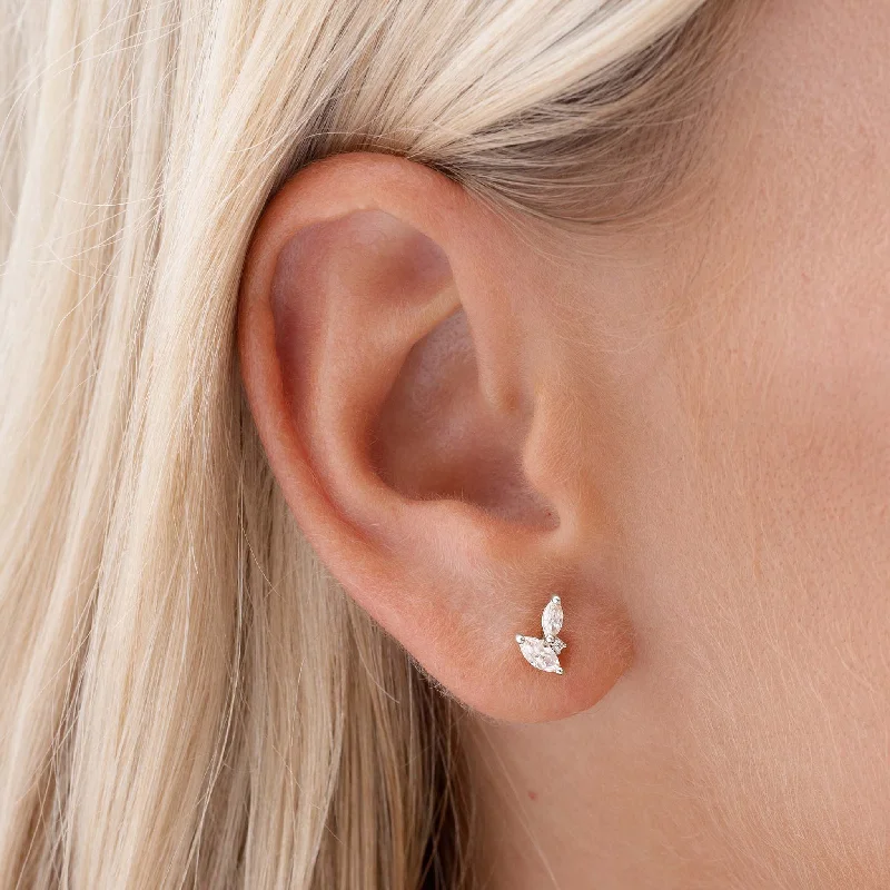 Women's Earrings – Elegant Designs for Every Personality--Silver Leaf Earrings - Selma
