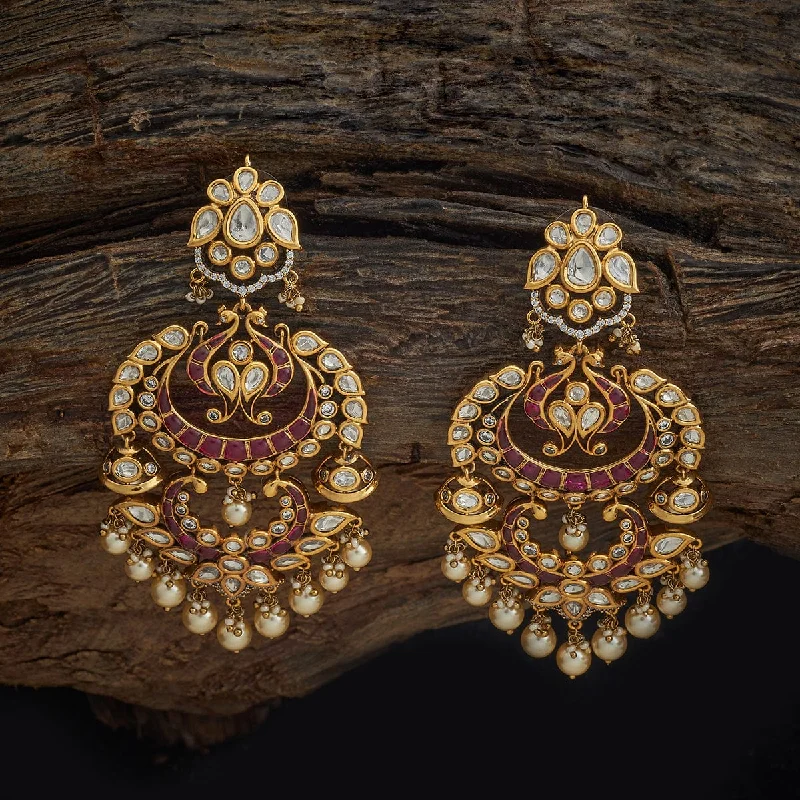 Women's Earrings – Elegant Designs for Every Personality--Kundan Earring 180235