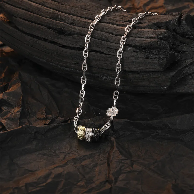 Shop Classic Women's Necklaces & Pendants with a Modern Twist-Buddha Stones 925 Sterling Silver Retro Tang Dynasty Flower Design Luck Energy Chain Necklace Pendant Shop Classic Women's Necklaces & Pendants with a Modern Twist-Buddha Stones 925 Sterling Silver Retro Tang Dynasty Flower Design Luck Energy Chain Necklace Pendant
