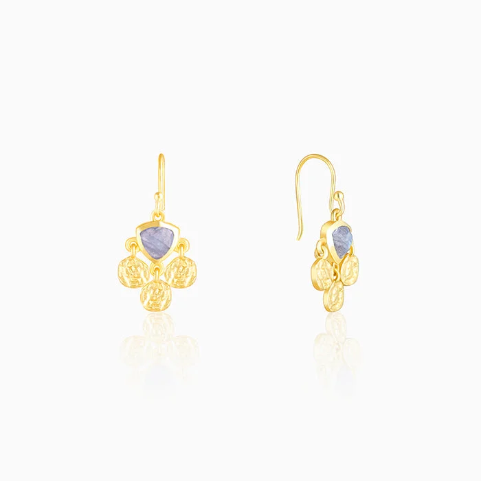 Women's Earrings – Elegant Designs for Every Personality--Golden Chalcedony Dangler Earrings Women's Earrings – Elegant Designs for Every Personality--Golden Chalcedony Dangler Earrings